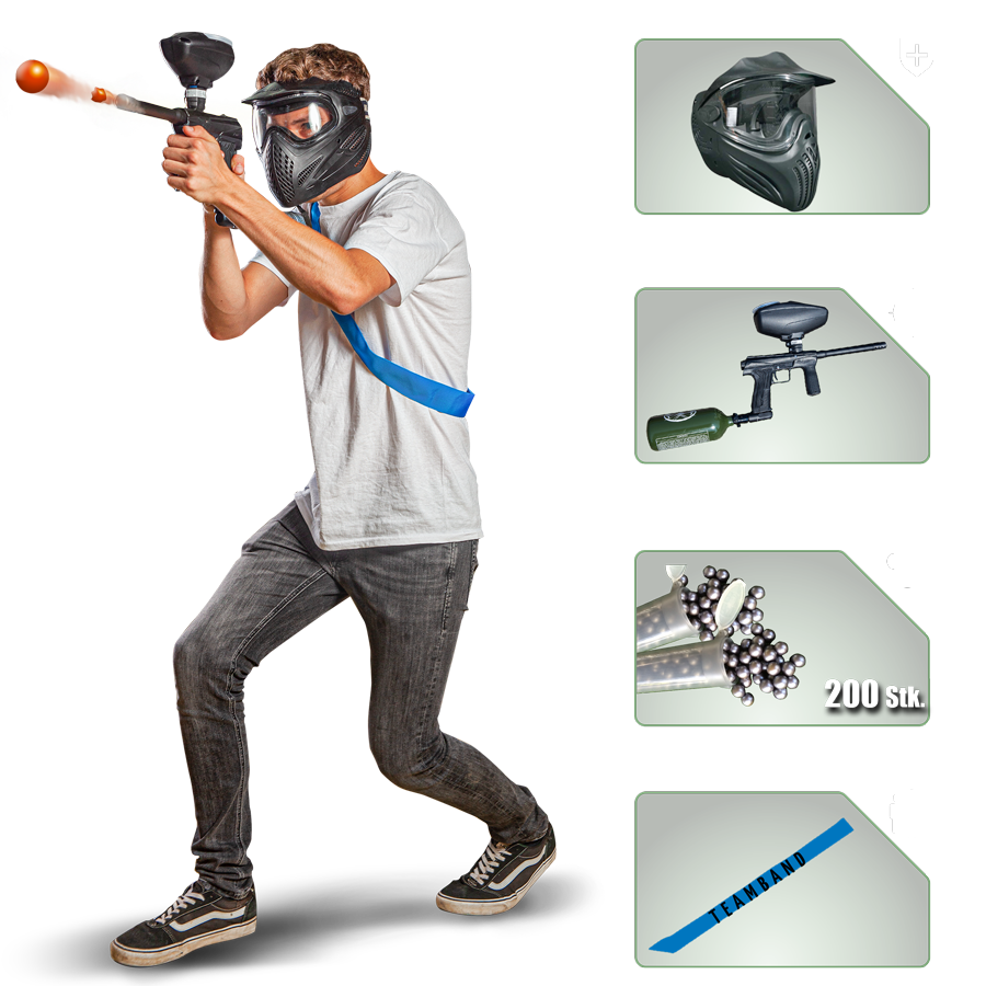 Komplettpaket bei playpaintball.de